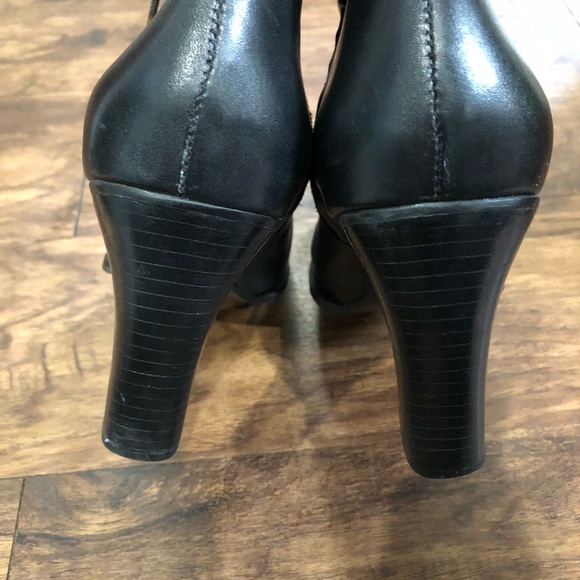 Harley Davidson Black Leather Booties Sz. 7.5 - Picture 7 of 7